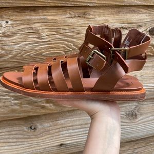 Brown sandals